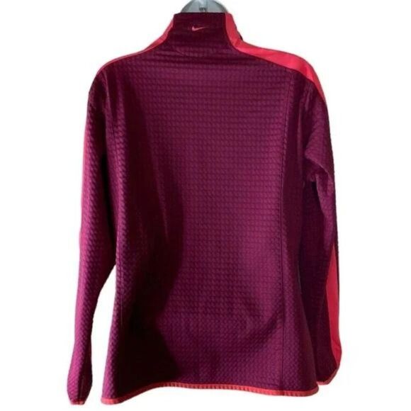 Nike Golf Jacket Women's Size Medium Long Sleeves Pockets Textured Activewear - Picture 4 of 11